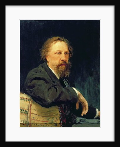 Portrait of the Author Count Alexey K. Tolstoy, 1896 by Ilya Efimovich Repin