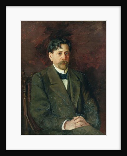 Portrait of the Poet Innokenty Annensky, 1904-09 by Anton Nikolayevich Kurbatov