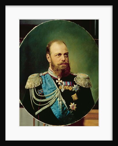 Emperor Alexander III by Andrey Nikolayevich Shilder