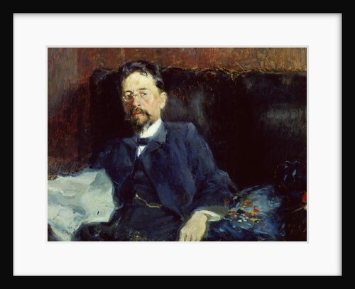 Portrait of Anton Chekhov 1902 by Peter Alexandrovich Nilus