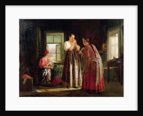 Preparation Before a Party, 1869 by Vasily Maximov