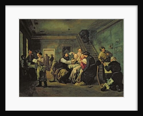 An Eating House, 1859 by Andrei Andreevich Popov