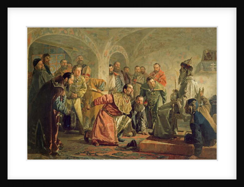 The Oprichnina at the Court of Ivan IV by Nikolai Vasilievich Nevrev