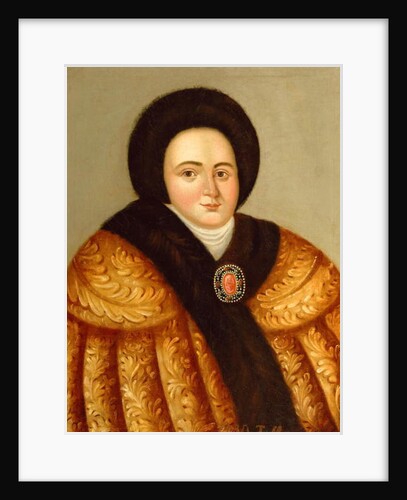 Portrait of Tsarina Evdokiya Lopukhina by School Russian