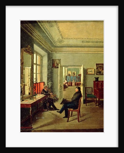 In the Room, 1834 by Michail Fyodorovich Davydov