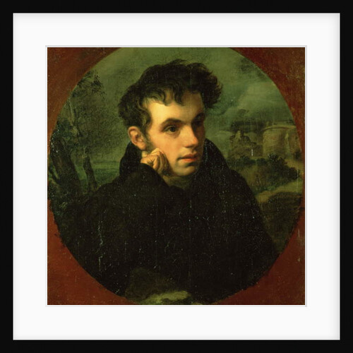 Portrait of Vassily Zhukovsky, 1816 by Orest Adamovich Kiprensky