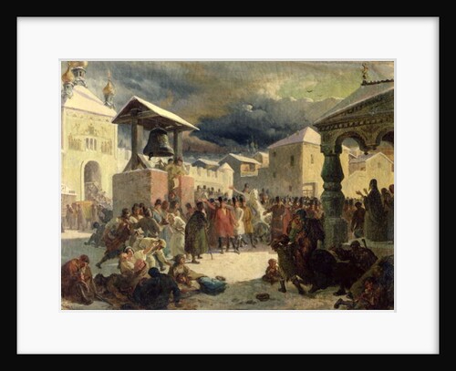 The Veche in the Republic of Novgorod, 1861 by Vasily Grigorievich Khudyakov