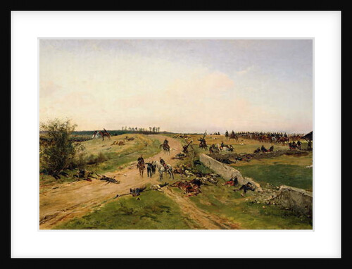 Scene from the Franco-Prussian War by Alphonse Marie de Neuville