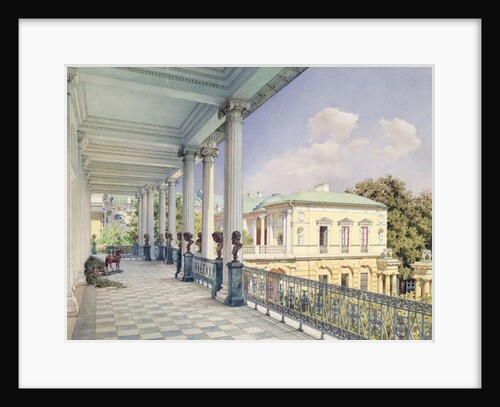 The Cameron Gallery at Tsarskoye Selo, 1859 by Luigi Premazzi