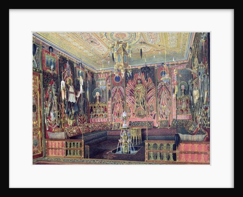 The Arabian Hall in the Catherine Palace at Tsarskoye Selo, c.1850 by Luigi Premazzi