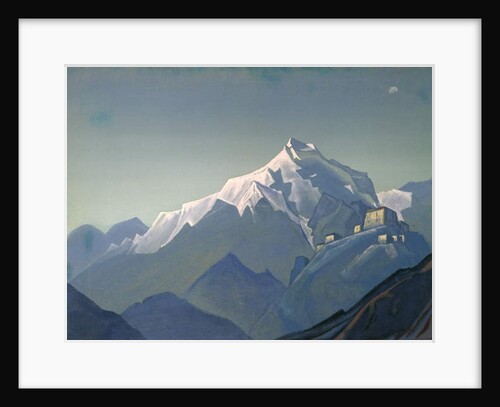 Tibet: A Monastery, 1944 by Nicholas Roerich