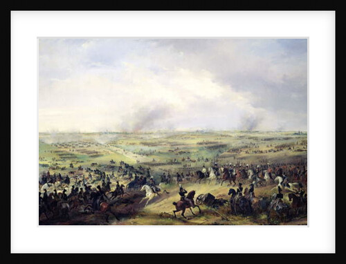 The Battle of Leipzig, 16-19 October 1813 by Alexander Ivanovich Sauerweid