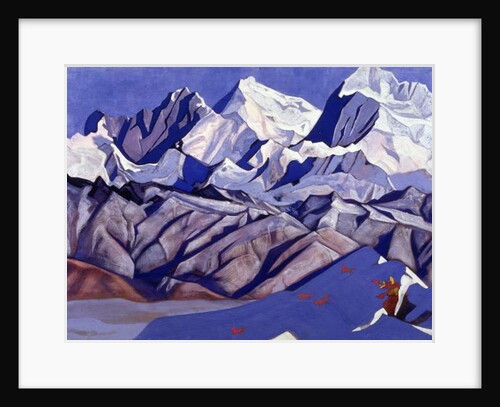 Red Horses, 1925 by Nicholas Roerich