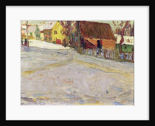 City landscape by Wassily & Marc Franz Kandinsky