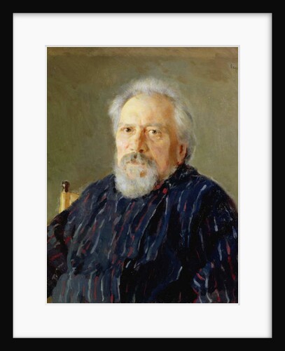 Portrait of Nikolay Leskov by Valentin Aleksandrovich Serov