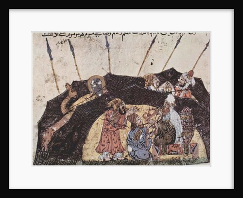 The 43rd Maqāma of Al-Hariri, 1225-1235 by School Iraqi