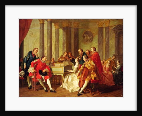 Sextet, 1768 by Louis Michel Van Loo