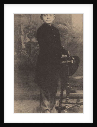 Leon Trotsky aged 9, 1888 by Russian Photographer