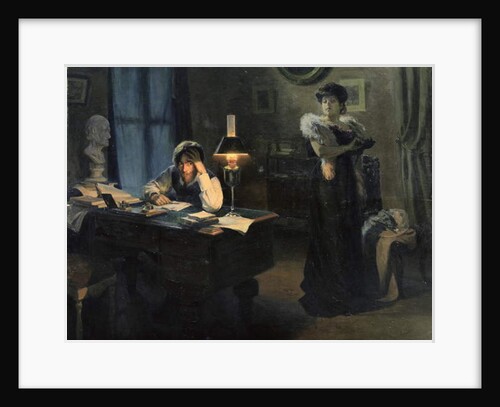 The Strangers, 1908 by Viktor Bogdanovich Aden