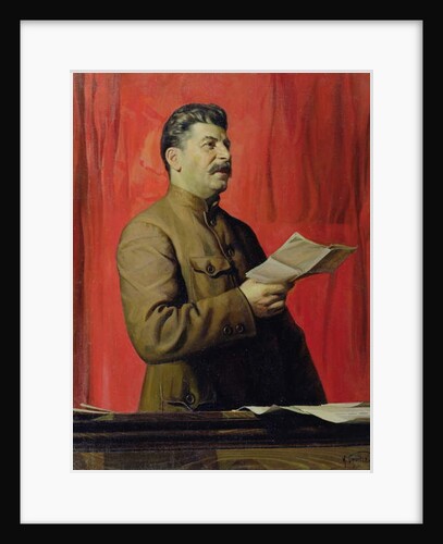 Portrait of Josef Stalin, 1933 by Isaak Israilevich Brodsky