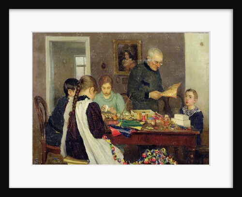 Preparation for Christmas, 1896 by Sergey Vasilievich Dosekin