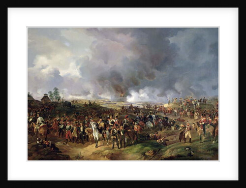 The Battle of the Nations of Leipzig, 1813 by Alexander Ivanovich Sauerweid