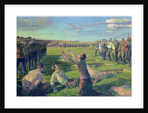 The Execution of the First Council of Berdyansk, 1935 by Lev Grigoryevich Neumark
