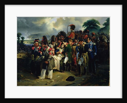 Napoleon bidding farewell to Marshal Jean Lannes, 1858 by Dorian