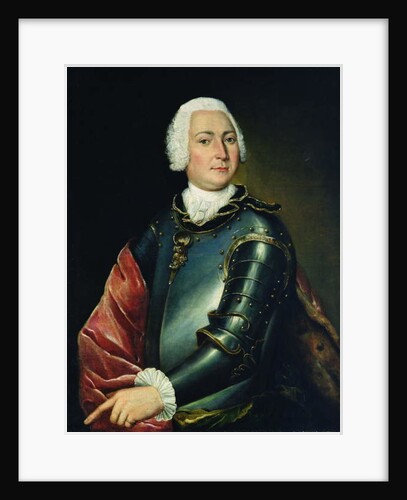 Portrait of Count Ernst Christoph von Manteuffel by Lucas Conrad Pfanzelt