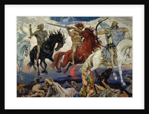 The Four Horsemen of the Apocalypse, 1887 by Victor Mikhailovich Vasnetsov