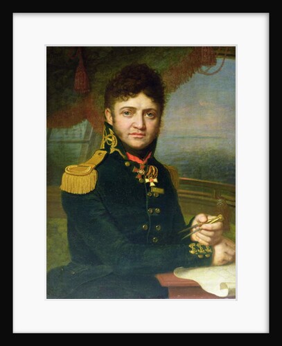 Portrait of Yuri F. Lisyansky, 1810 by Vladimir Lukich Borovikovsky