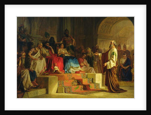 Trial of the Apostle Paul by Nikolai K. Bodarevski
