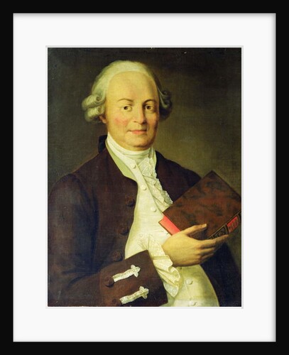 Portrait of Vasili K. Trediakovsky by School Russian