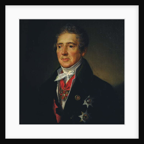 Portrait of Ivan Dmitriev, 1835 by Vasili Andreevich Tropinin