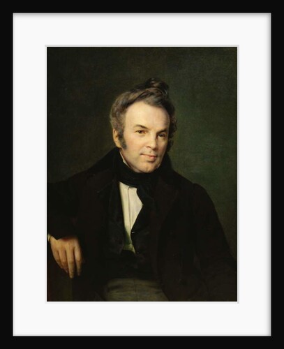 Portrait of Ivan Lazhechnikov, 1834 by Alexei Vasilievich Tyranov