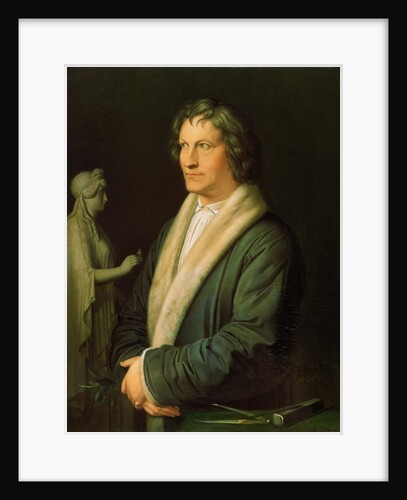 Portrait of the sculptor Bertel Thorvaldsen, 1823 by Karl Joseph Begas
