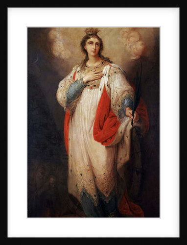 Saint Catherine by Vladimir Lukich Borovikovsky
