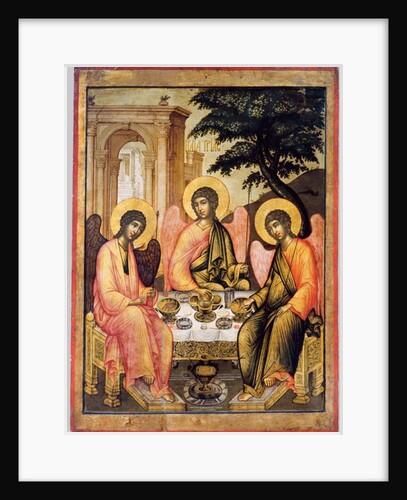 Old Testament Trinity, 1671 by Simon Ushakov