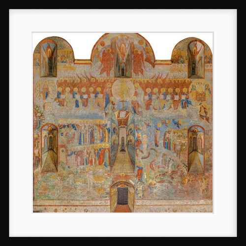 The Last Judgement, Saint Sophia Cathedral, Vologda by School Russian