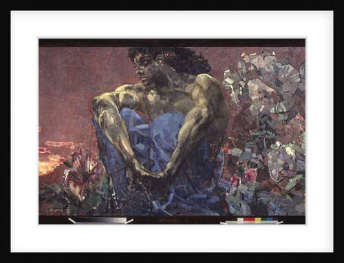 The Seated Demon, 1890 by Mikhail Aleksandrovich Vrubel