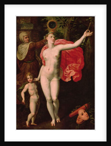 Venus and Cupid, Allegory of the Truth by Jacques de Backer