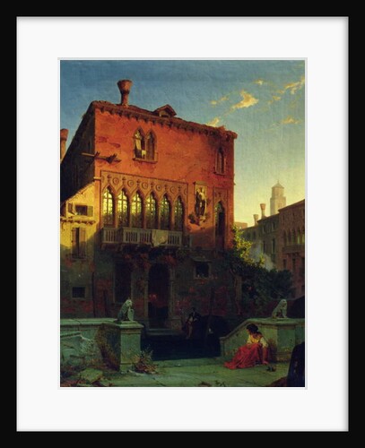 The House of Othello, the Moore in Venice, 1856 by Eduard Gerhardt