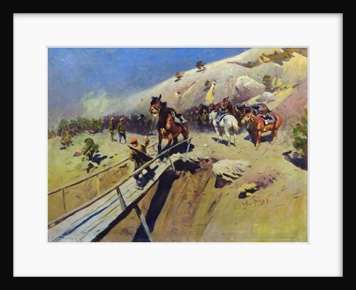 The Devil's Bridge, 1931 by Mitrofan Borisovic Grekov
