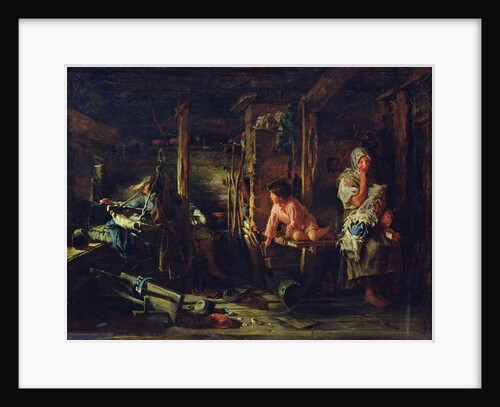 Drunk Husband, 1894 by Kirill Vikentievich Lemoch