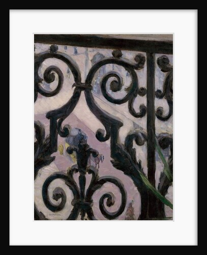 View from a Balcony, 1880 by Gustave Caillebotte