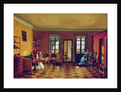 Interior of an attic by School Russian