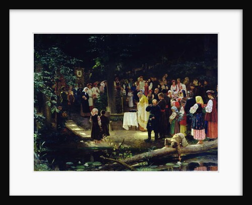 Feast of the Transfiguration of Our Lord in Ukraine by Nikolai K. Bodarevski