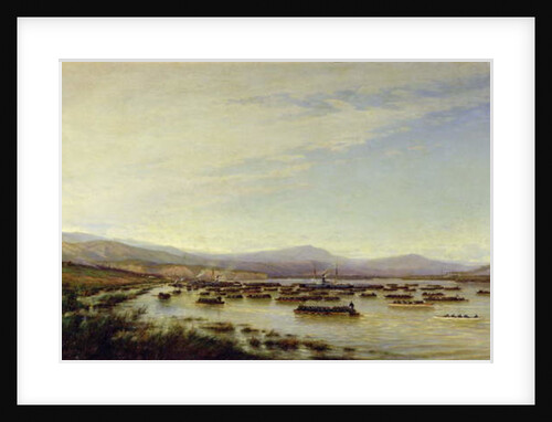 The Russian Army crossing the Danube in June 1877, 1878 by Aleksei Petrovich Bogolyubov