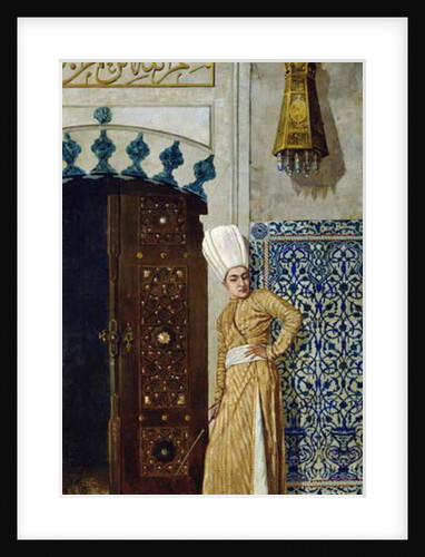 A eunuch before the door of the harem by Vasili Vasilievich Vereshchagin