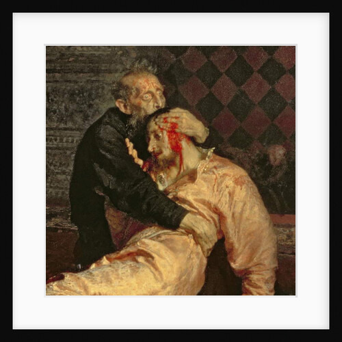 Ivan the Terrible and his Son on the 16th November, 1581, 1885 by Ilya Efimovich Repin